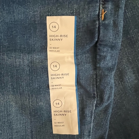 Universal Thread high rise skinny denim jeans NWT - Picture 3 of 4